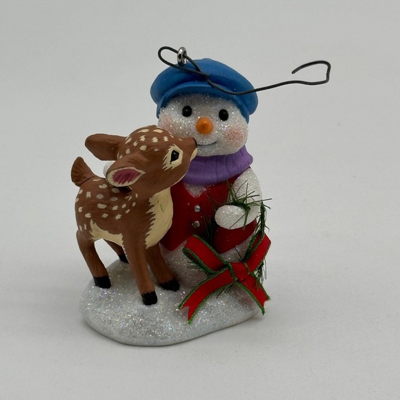 Hallmark Keepsake Ornament 2004 Snow Buddies 2004 Snow Buddies Deer #7 in Series - Picture 1 of 3